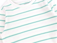 Name It jet stream/festival bloom wasabi stribet top